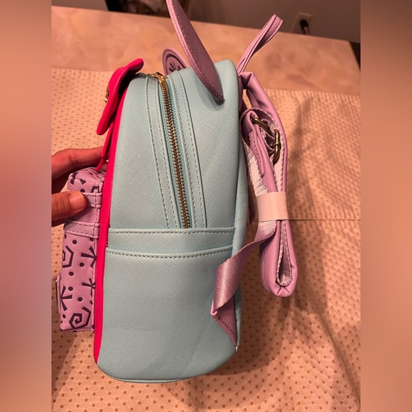 🌹Host Pick🌹Minnie Mouse Main Attraction Mad Tea Party Mini Backpack - Picture 5 of 9